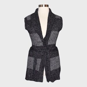 Catch My I Striped Knit Sweater Vest